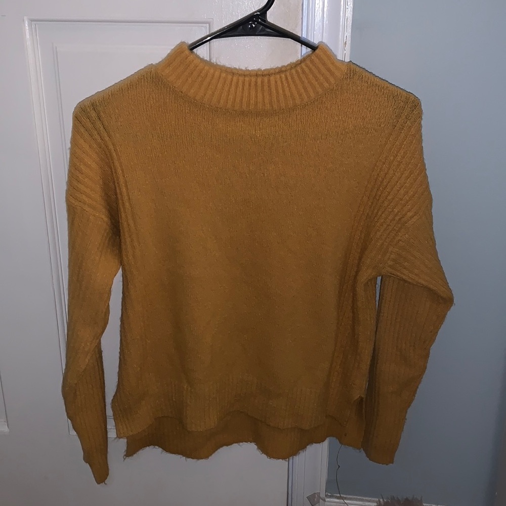 Orange sweater